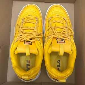 Yellow Pair of Fila